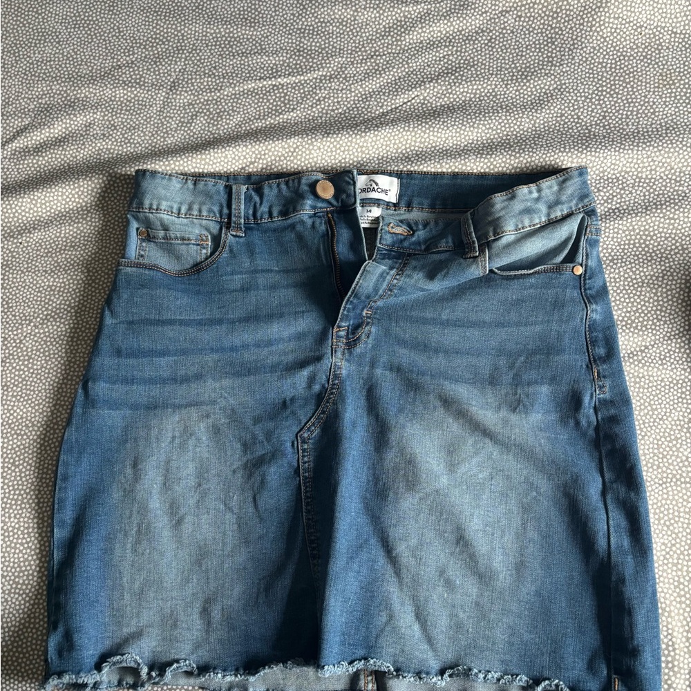 Y2K Jordache Jean Skirt